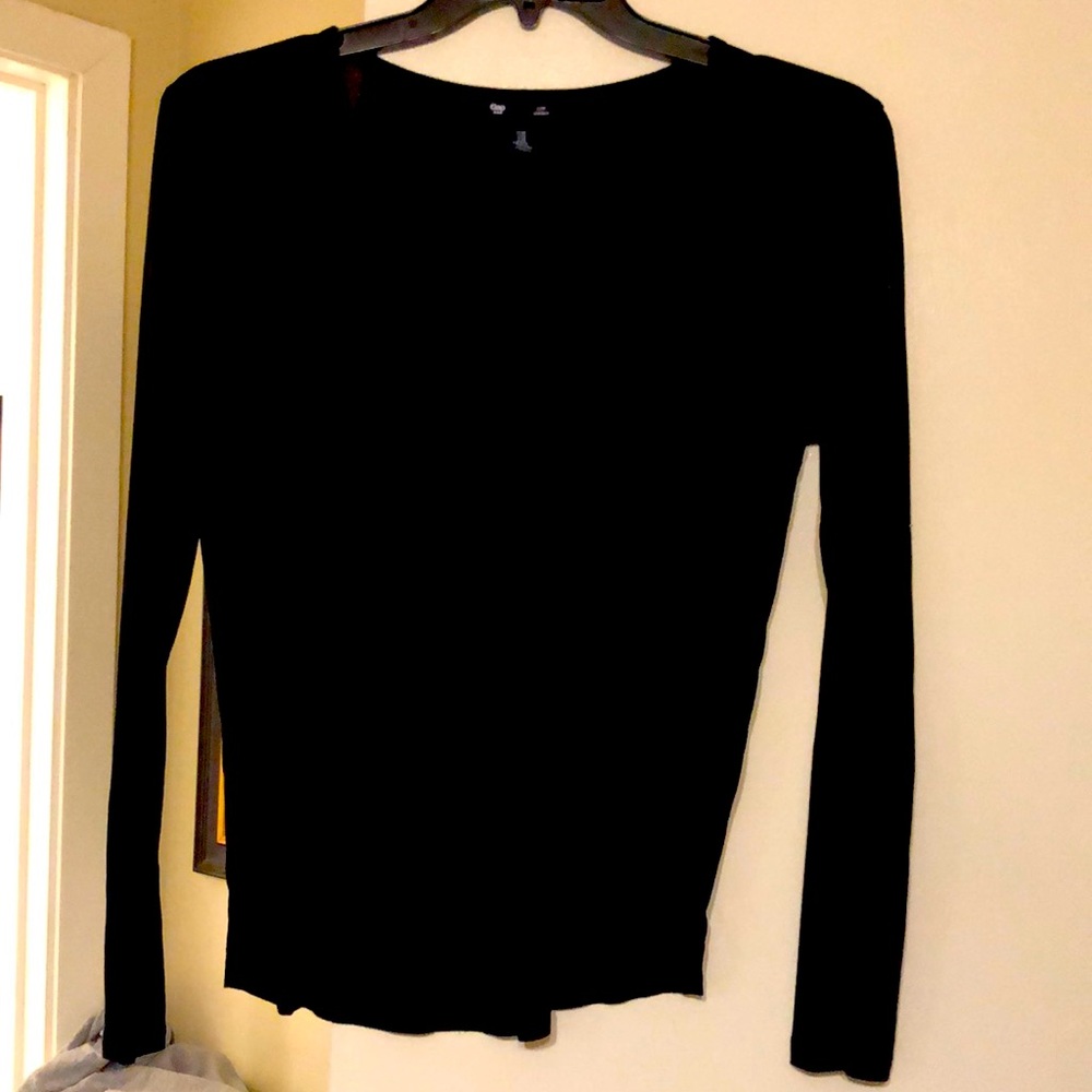 Gap long sleeve tshirt,  gathered around waist
